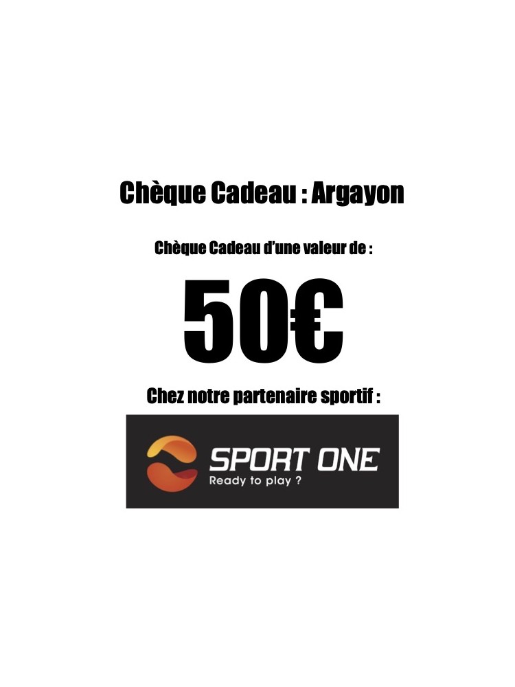 Bon 50 € Sport One