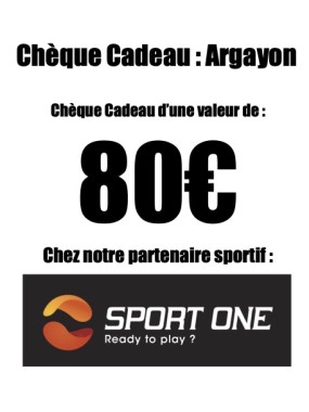 Bon 80 € Sport One